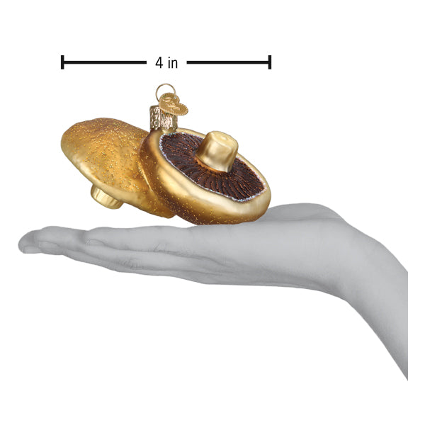 Portobello Mushrooms Ornament