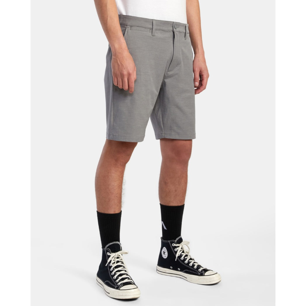 RVCA - BACK IN 19" HYBRID SHORTS | ATHLETIC HEATHER