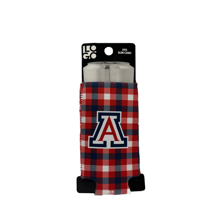 AZ Coozie Plaid