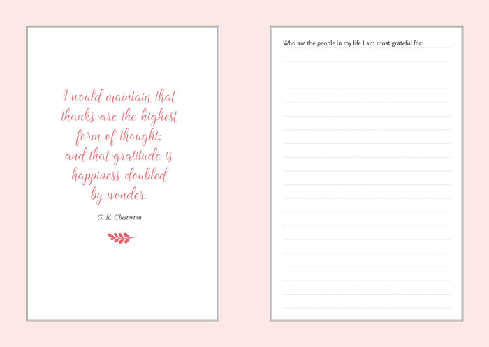 Daily Journal: Gratitude