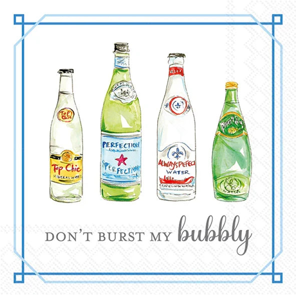 Don't Burst My Bubbly Cocktail Napkins