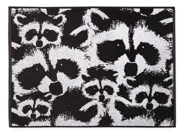 Finlayson hand towel Pesue 50x70 cm black/white - Soposopo