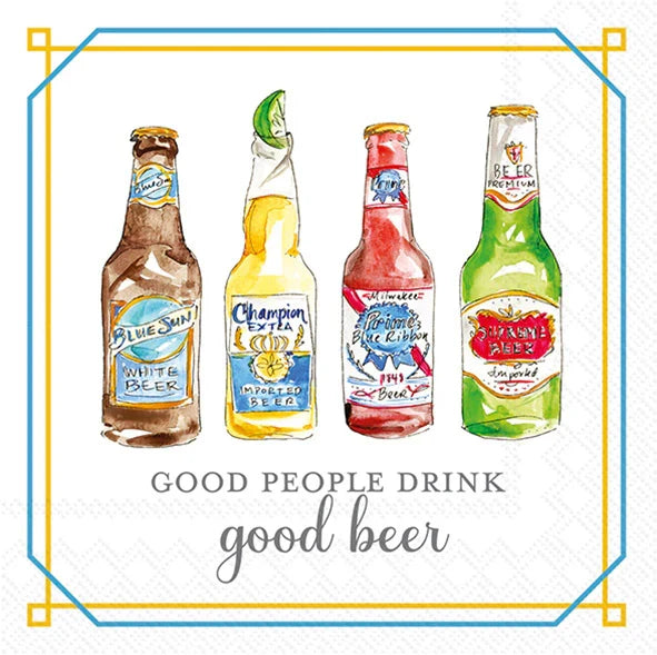 Good Beer Cocktail Napkins