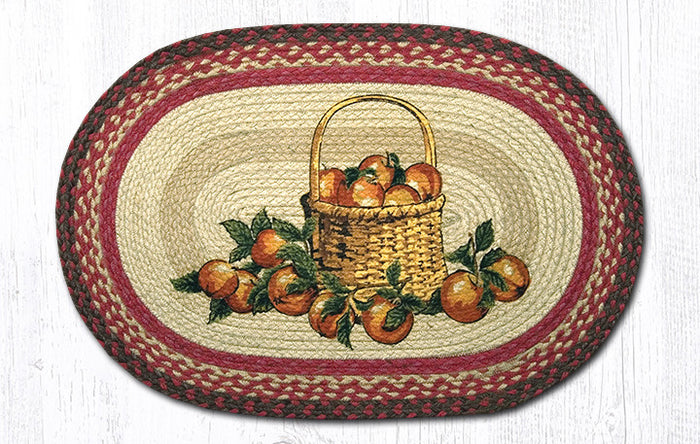 OP-307 Apple Basket Oval Rug