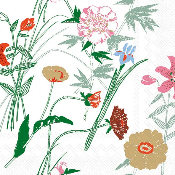 Puutarhakutsut Cocktail Napkins