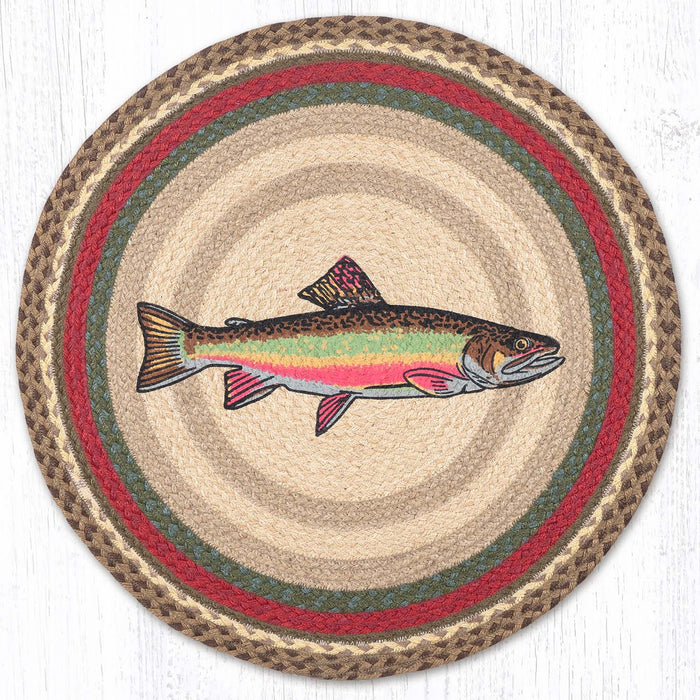 RP-244 Trout Round Rug