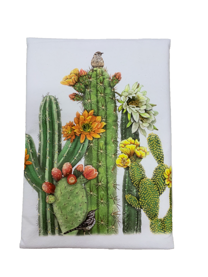 Saguaros Dish Towel