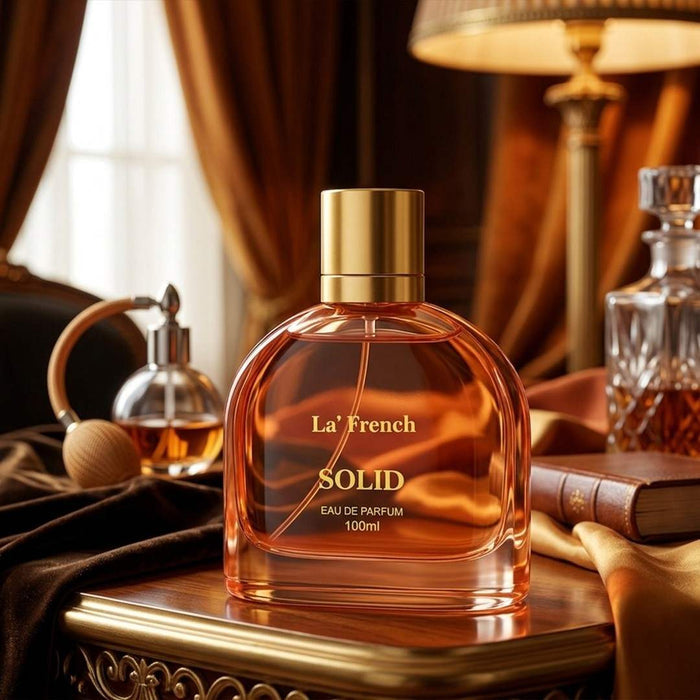 Solid Unisex Perfume 100ml | Warm Woody Floral Luxury Fragrance