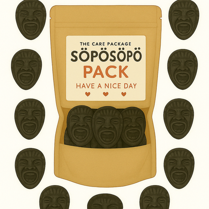 SÖPÖSÖPÖ Scandinavian Treat Pack - Halva King Kong Licorice Candy – 150g SÖPÖSÖPÖ pack