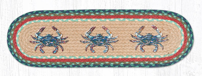 ST-OP-359 Blue Crab Stair Tread