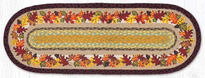 TR-395 Autumn Oval Table Runner