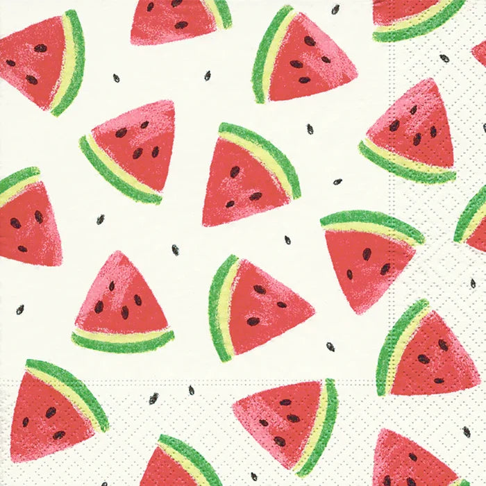 Watermelon Wedges Cocktail Napkins