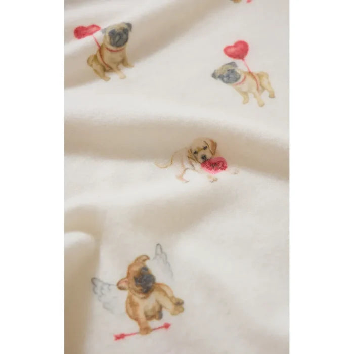 Z Supply Bisous Love Pup Top in Vanilla Ice