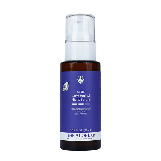 0.5% PURE RETINOL NIGHT SERUM - The ALOELAB