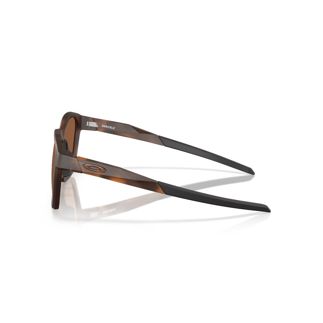 OAKLEY - SHACKLE | Matte Brown Tortoise w/ Prism Tungsten Lens