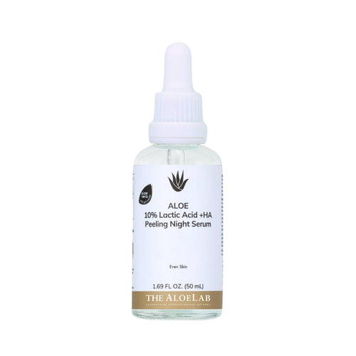 10% LACTIC ACID +HA PEELING NIGHT SERUM - The ALOELAB