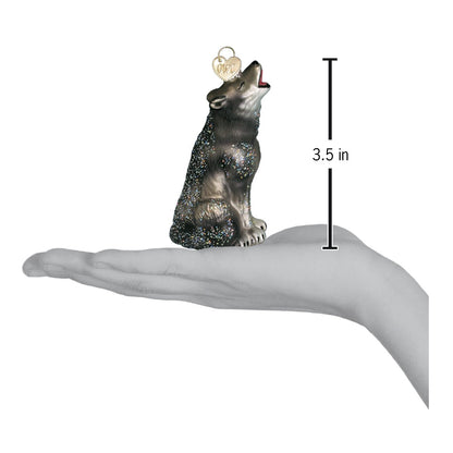 Howling Wolf Ornament