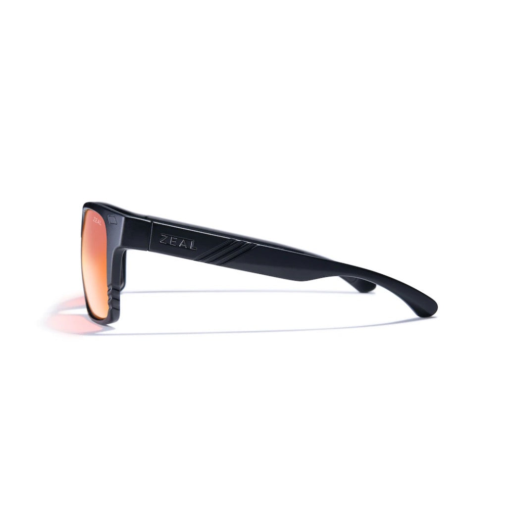 ZEAL OPTICS - BREWER | Matte Black w/ Ellume Phoenix Mirror