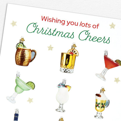 Christmas Cheers Christmas Card