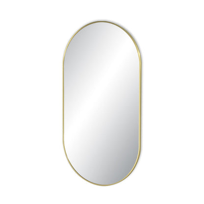 20" x 36" Shatterproof Wall Mount Metal Frame Mirror - FM4-2036