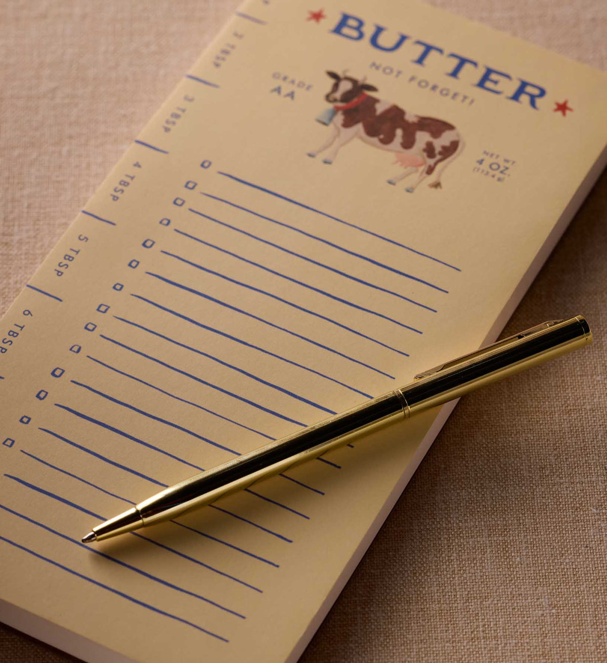 Market Pad - Butter Not Forget