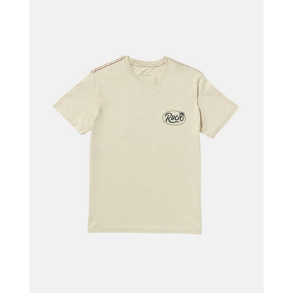 RVCA - FROND SCRIPT T-SHIRT | CERAMIC