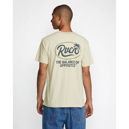 RVCA - FROND SCRIPT T-SHIRT | CERAMIC