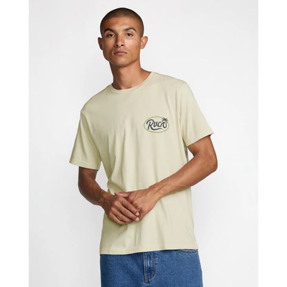 RVCA - FROND SCRIPT T-SHIRT | CERAMIC