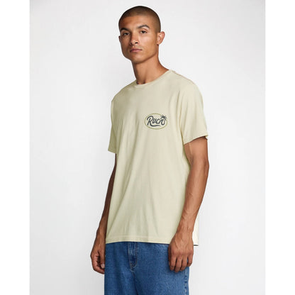 RVCA - FROND SCRIPT T-SHIRT | CERAMIC