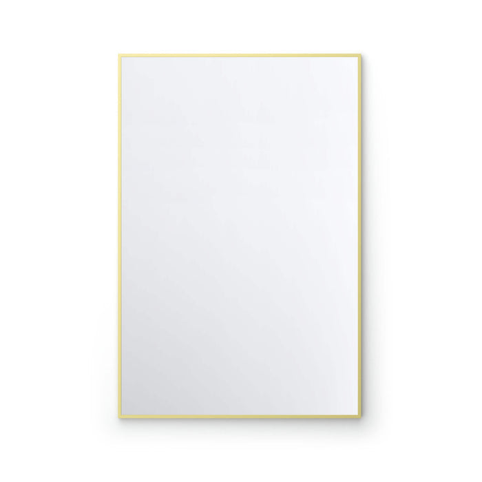 24" x 36" Shatterproof Wall Mount Metal Frame Mirror - FM1-2436