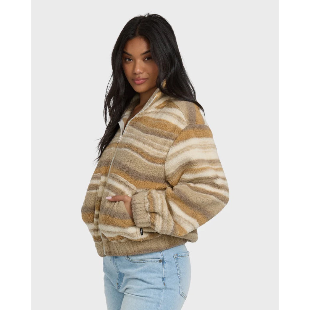 BILLABONG - FIRST LIGHT ZIP SHERPA | Coyote