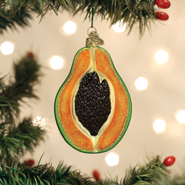 Papaya Ornament