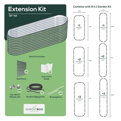 32" Tall Extension Kit