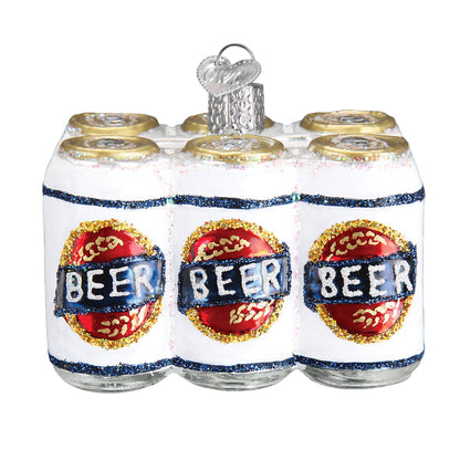 Six Pack Of Beer Ornament