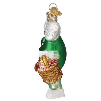 M&M'S Green Easter Ornament