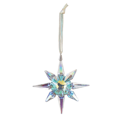 Radiant Crystal Starflake Ornament