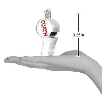 Coach's Whistle Ornament