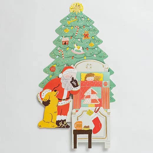 Before Christmas Card Bed