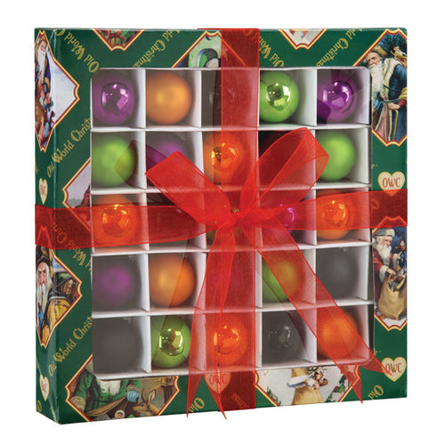 Halloween Balls - 1" 25 count Ornament