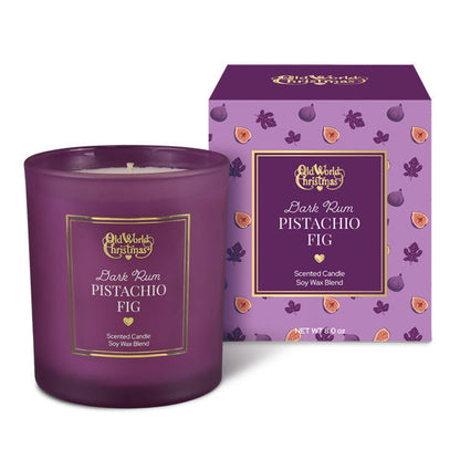 Dark Rum Pistachio Fig Candle