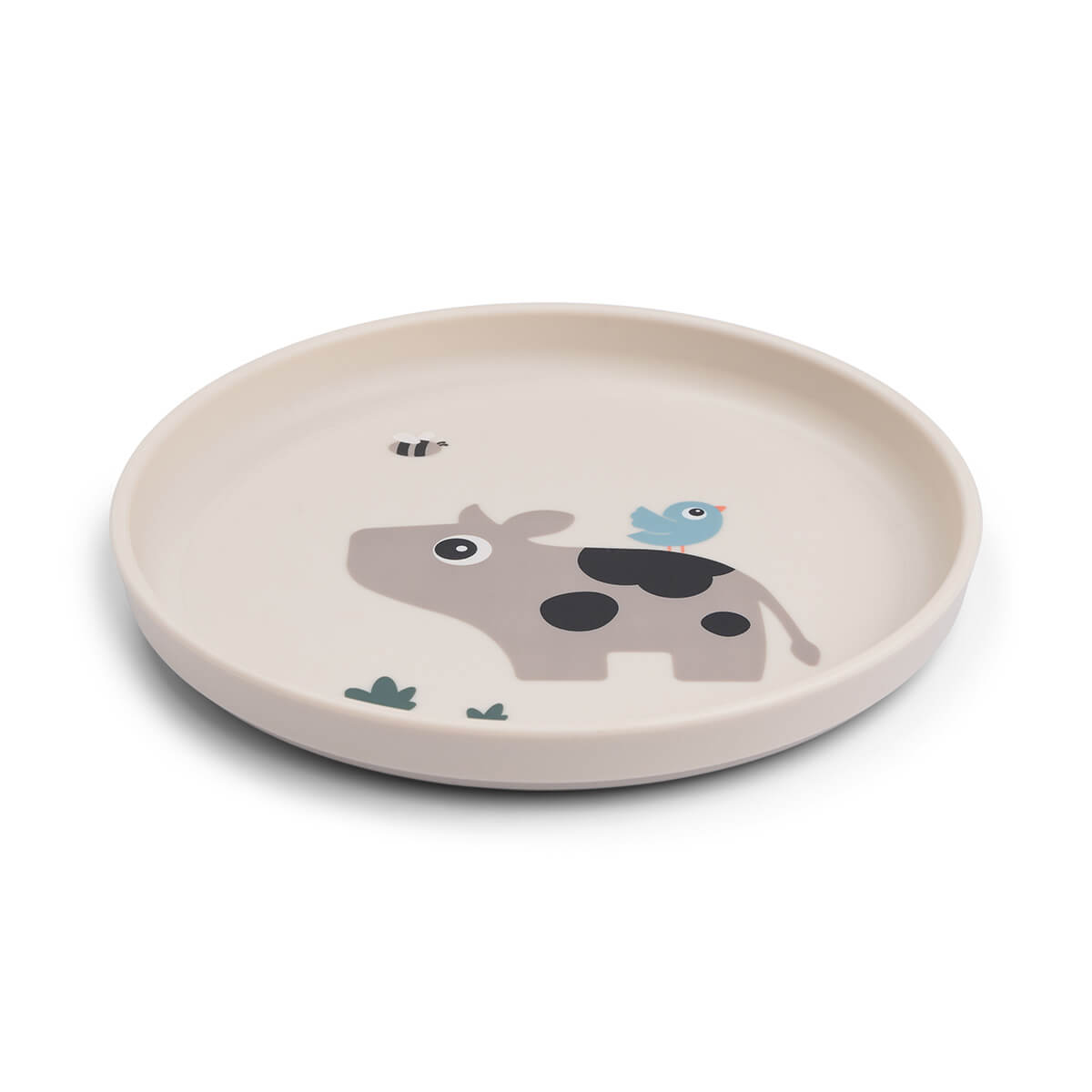 Done By Deer Foodie Plate - Tiny Farm Sand