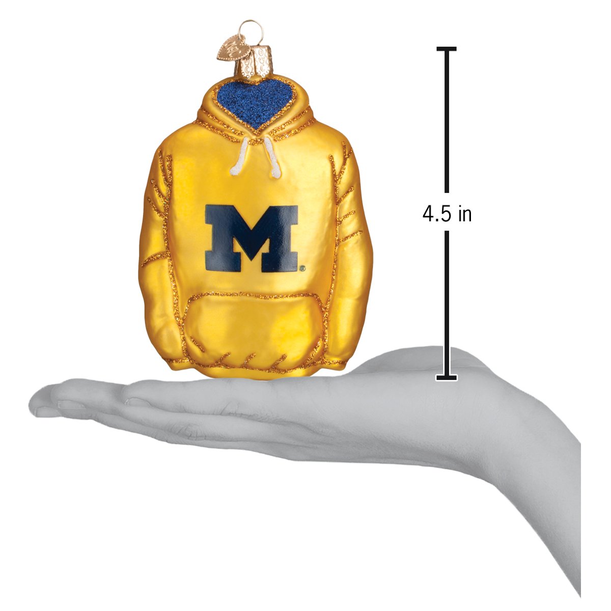 Michigan Hoodie Ornament