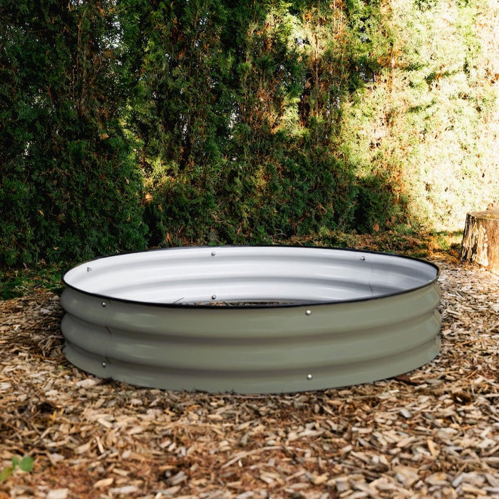 8" Tall Large Round