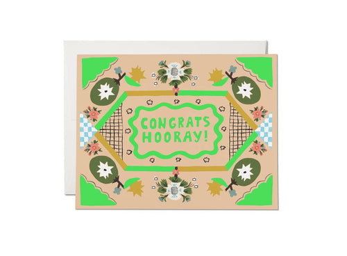 Congrats Hooray card