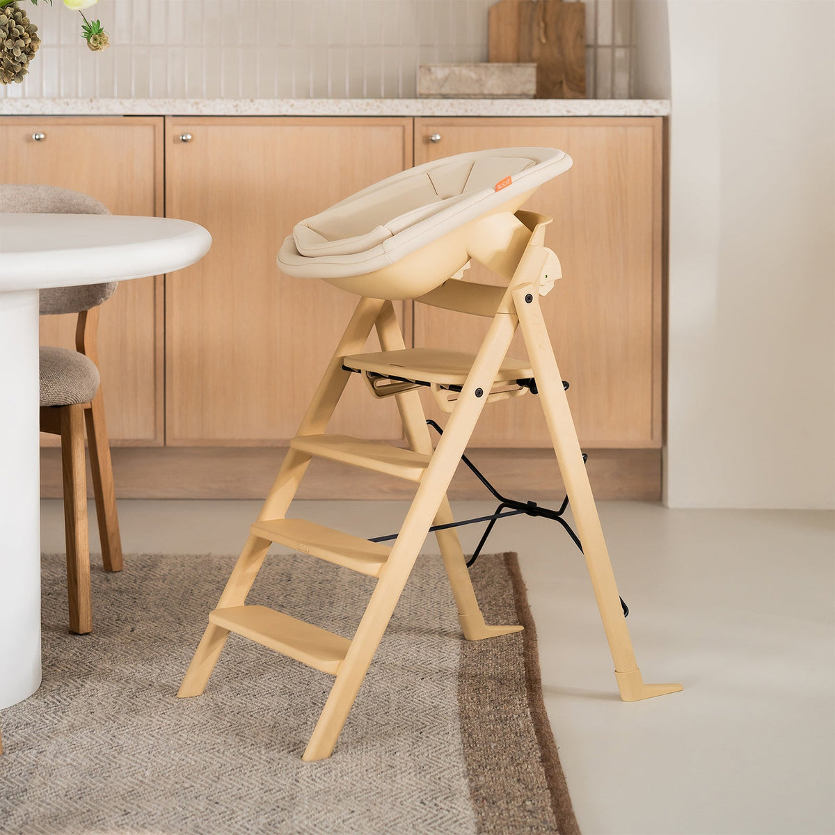 KAOS Klapp Recycled High Chair - Desert Sand