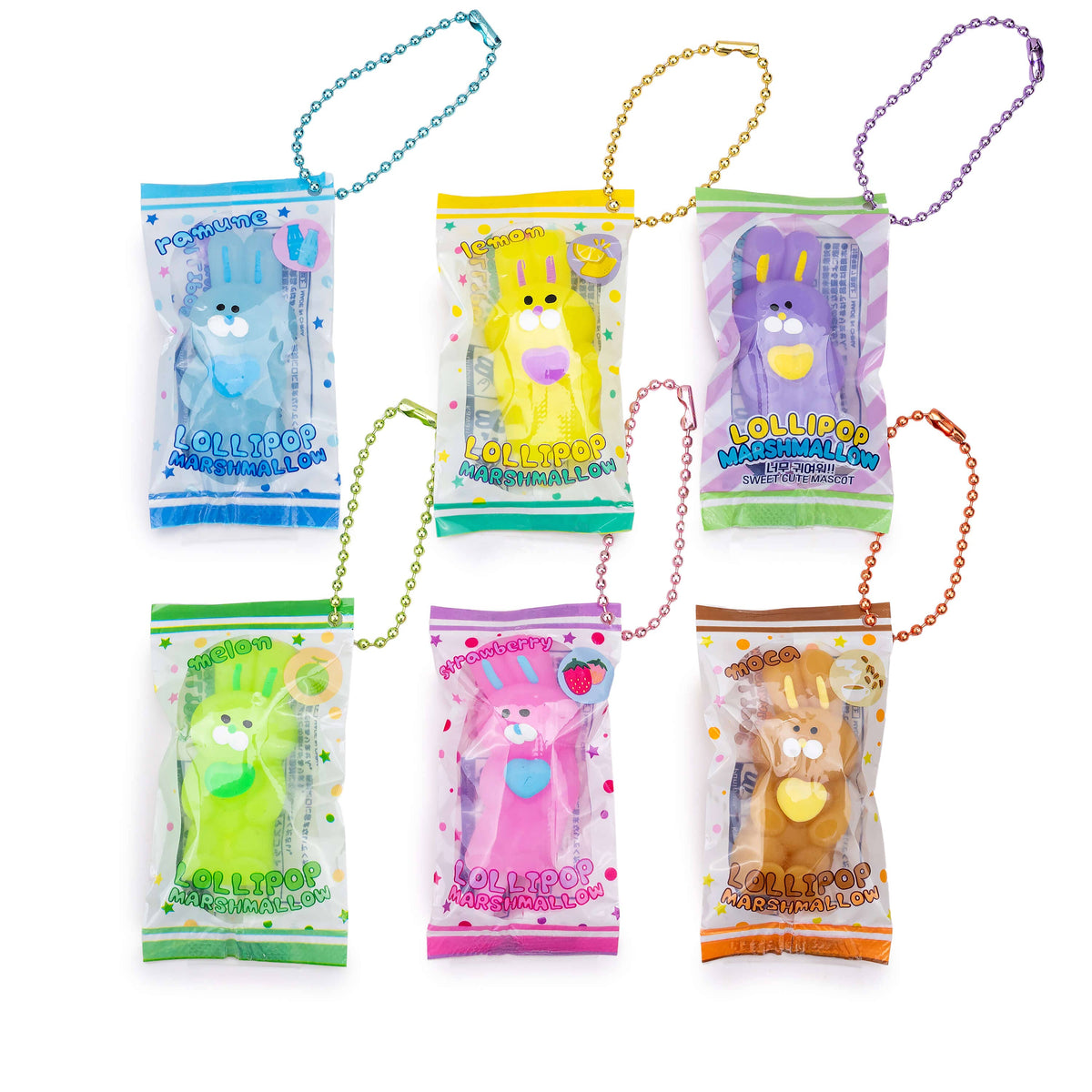 Bunny Marshmallow Candy Capsule Toy