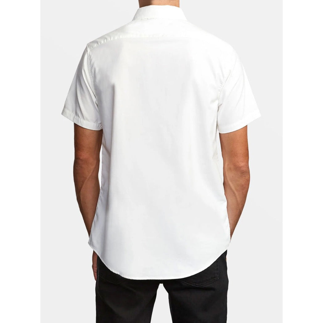 RVCA - THAT'LL DO STRETCH SS BUTTON-UP | WHITE