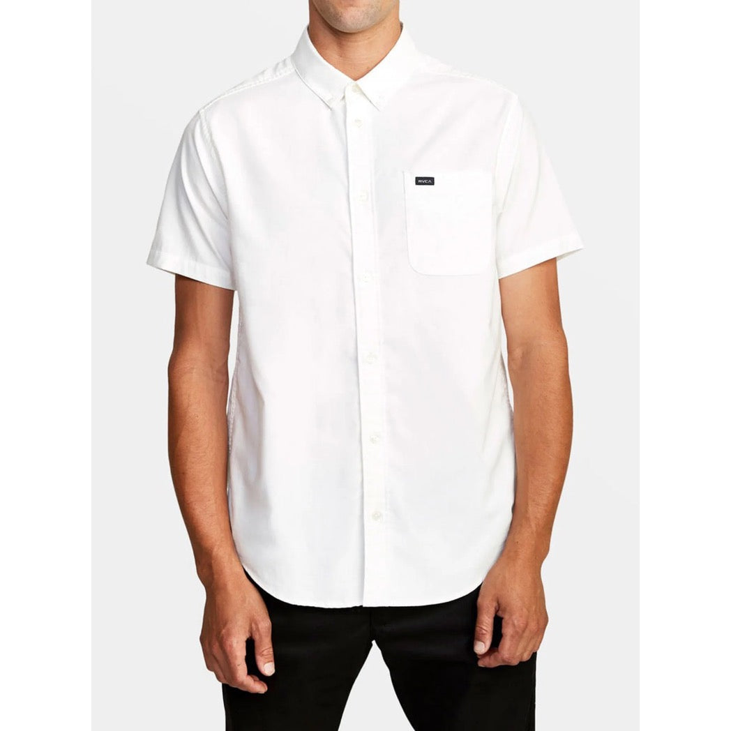 RVCA - THAT'LL DO STRETCH SS BUTTON-UP | WHITE