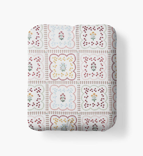 Percale Fitted Sheet - Lottie