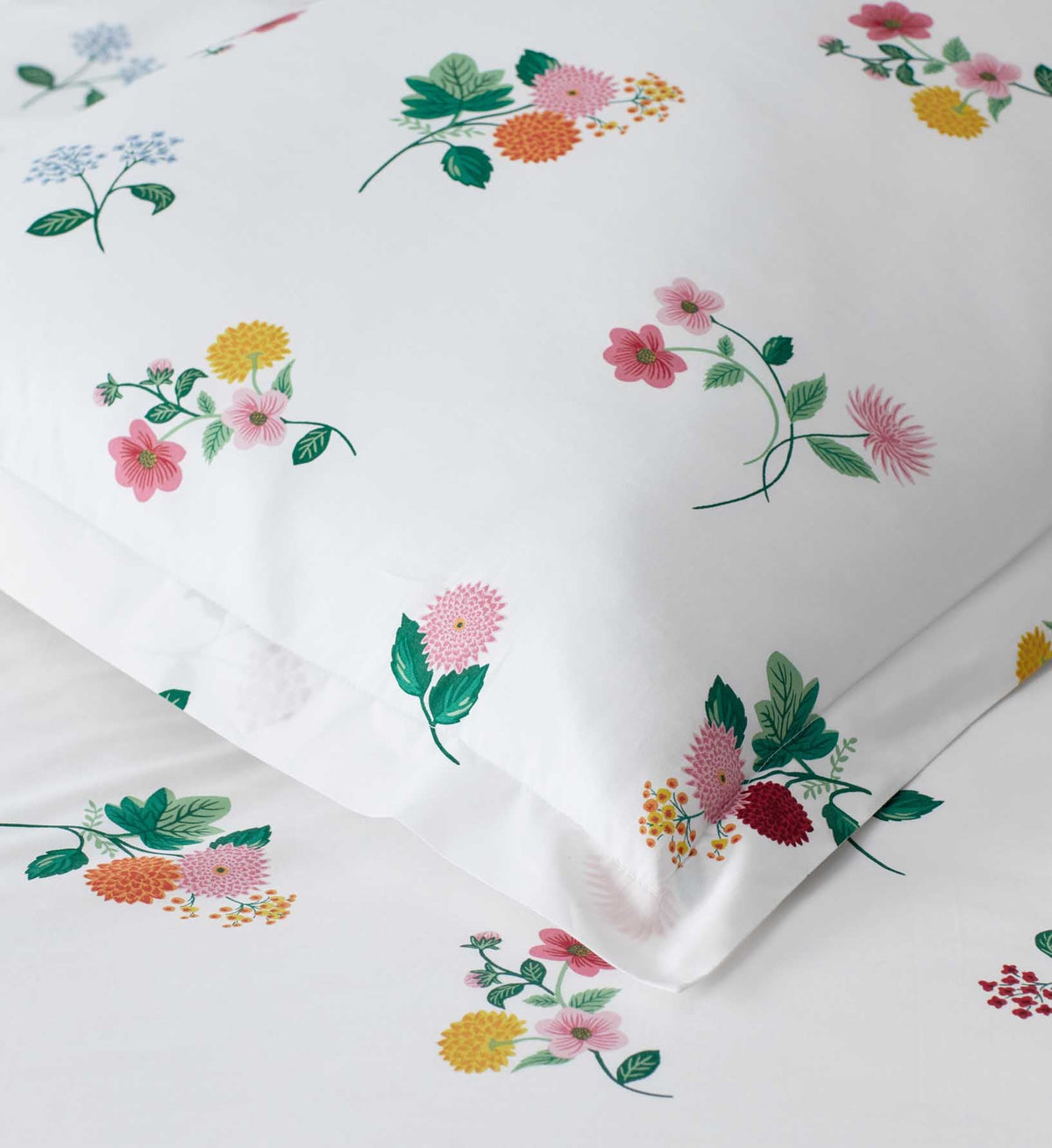 Percale Sham - Ditsy Dahlia